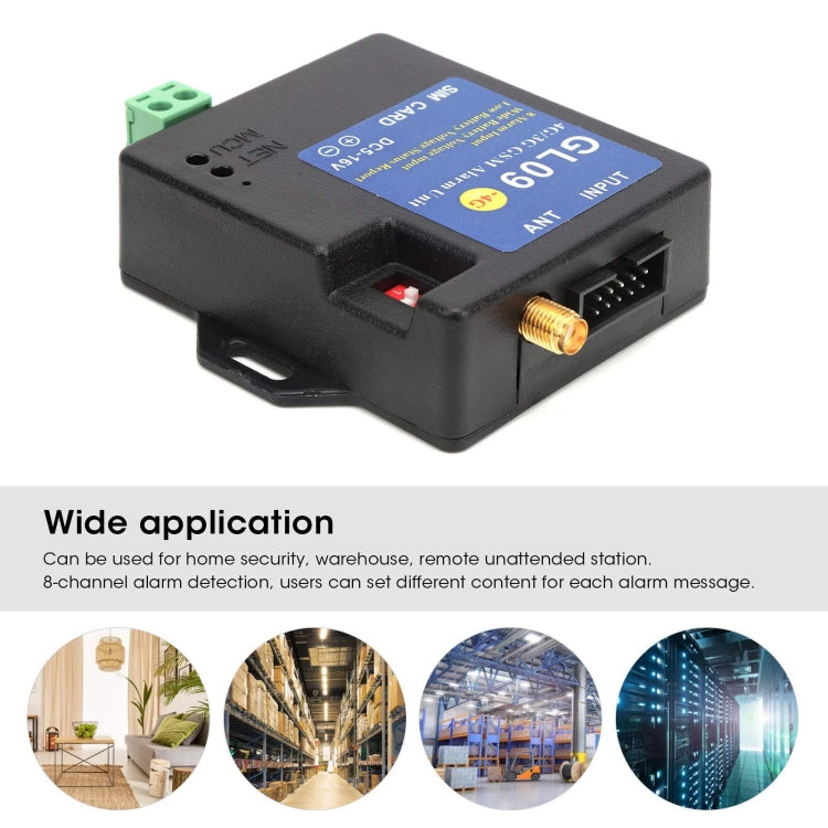 GL09 4G Version 8 Channel GSM Alarm Security System Module, GL09 4G GL09 4G Version 8 Channel GSM Alarm Security System Module, GL09 4G